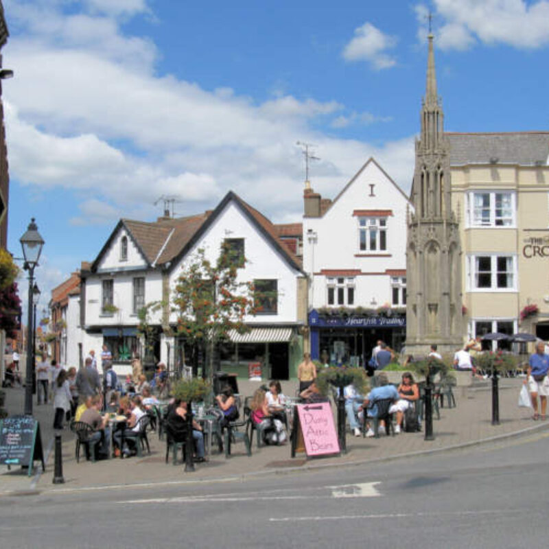 Glastonbury_town_centre